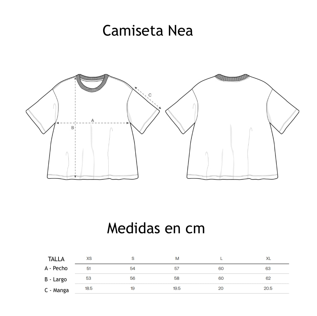Camiseta Nea Boxy