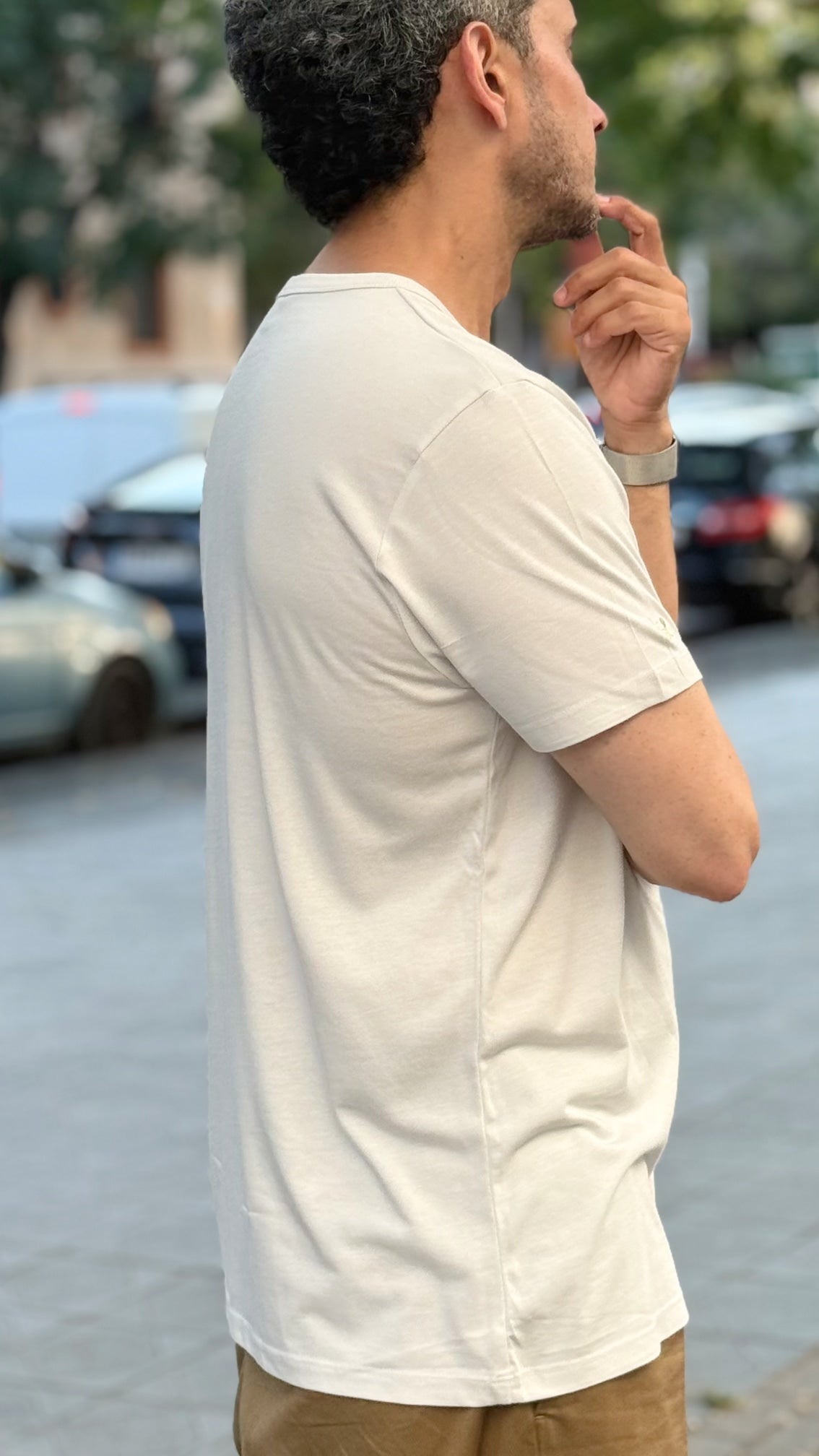 Camiseta crudo de algodón orgánico y bambú - ecoology